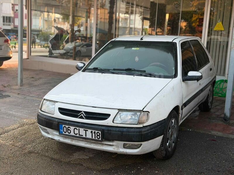 Galeriden Citroen Saxo 1.6 SX 1997 Model Antalya 166.000 km Beyaz