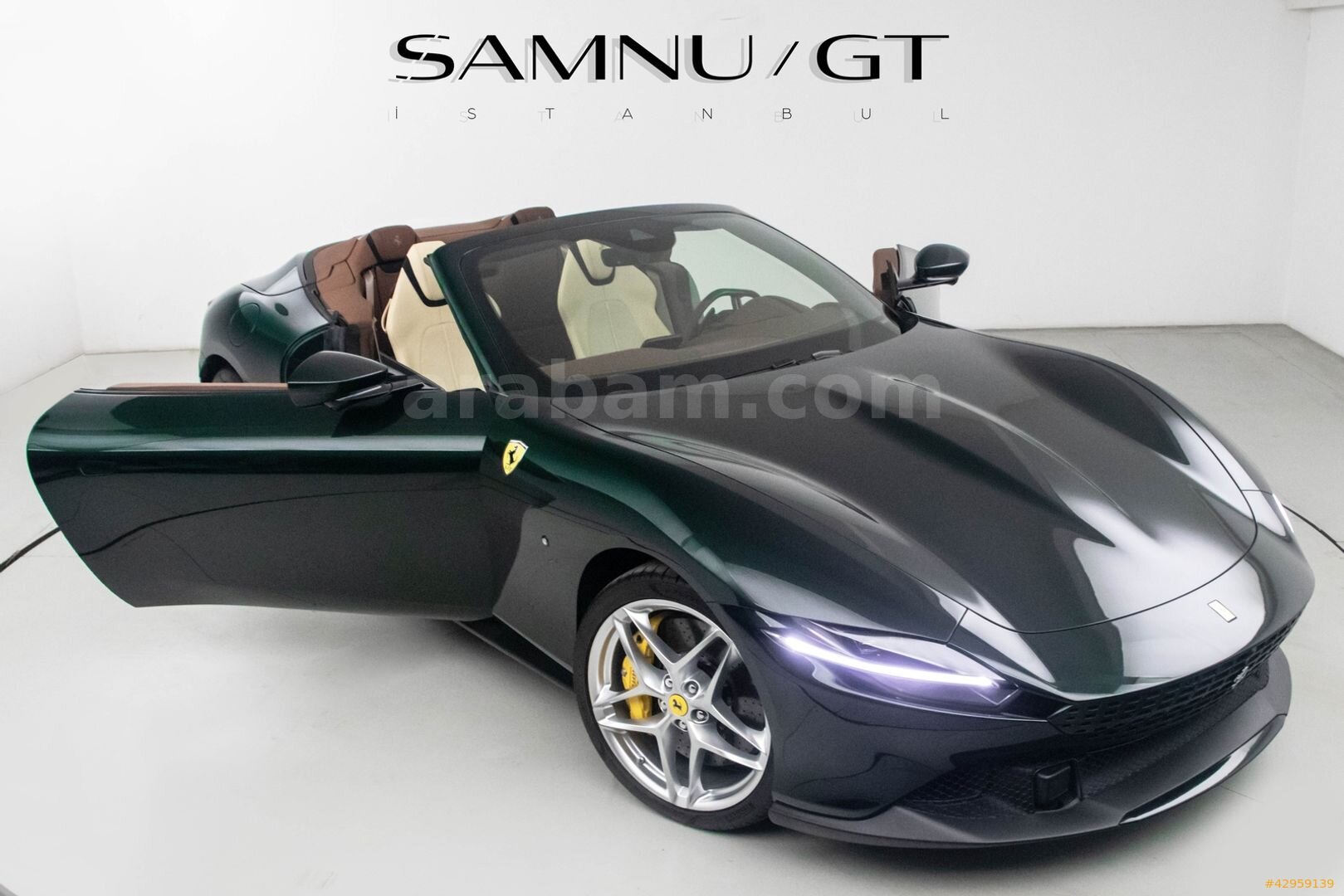 Galeriden Ferrari Roma 3.9 2024 Model İstanbul 0 km Yeşil 3