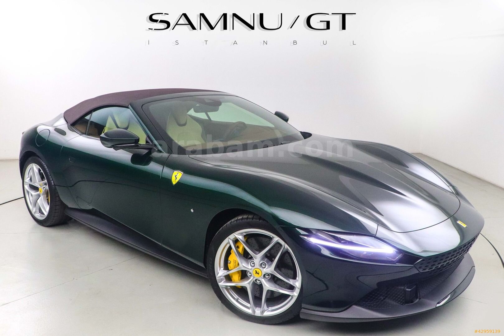 Galeriden Ferrari Roma 3.9 2024 Model İstanbul 0 km Yeşil 1