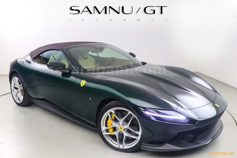 Galeriden Ferrari Roma 3.9 2024 Model İstanbul 0 km Yeşil