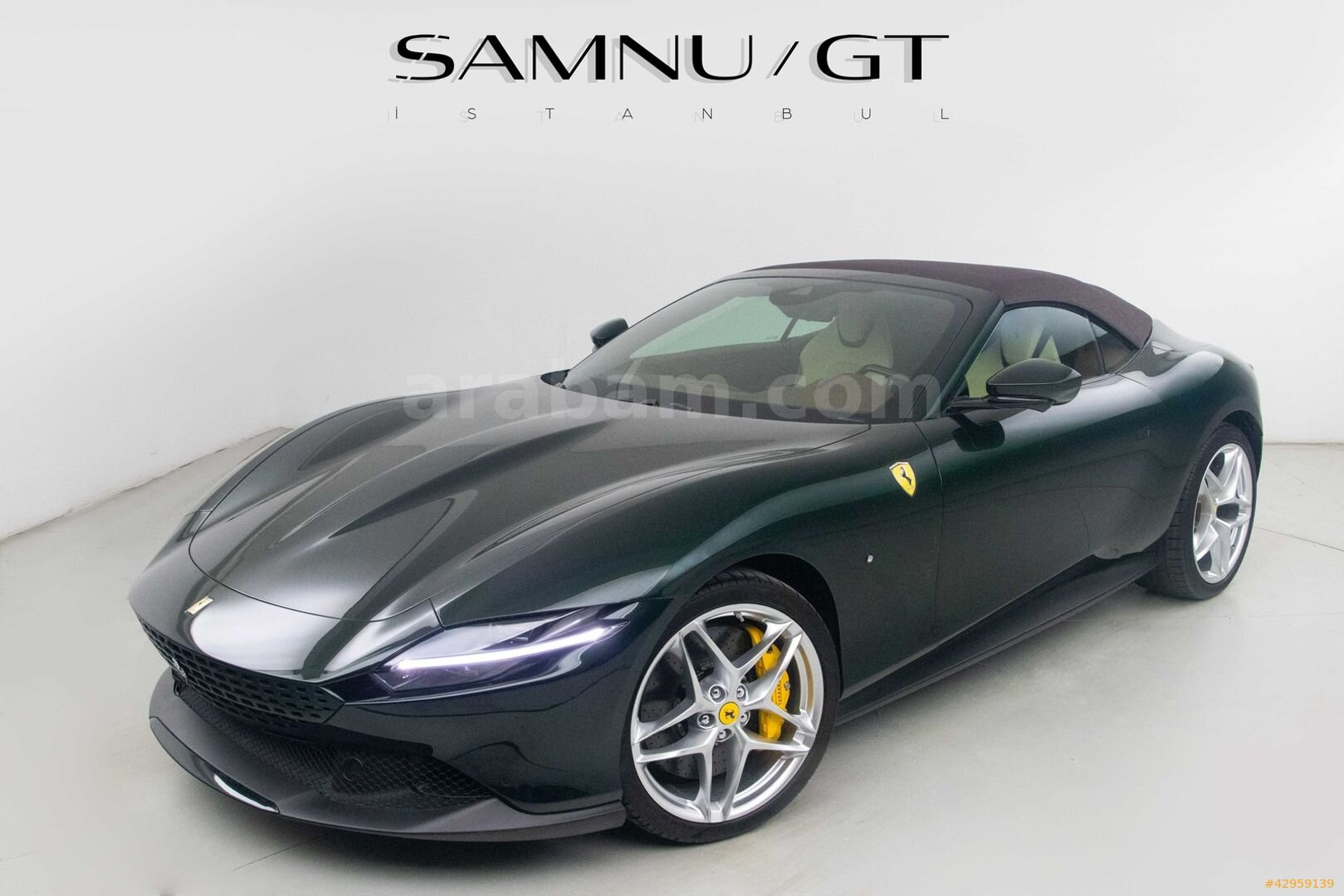 Galeriden Ferrari Roma 3.9 2024 Model İstanbul 0 km Yeşil 4