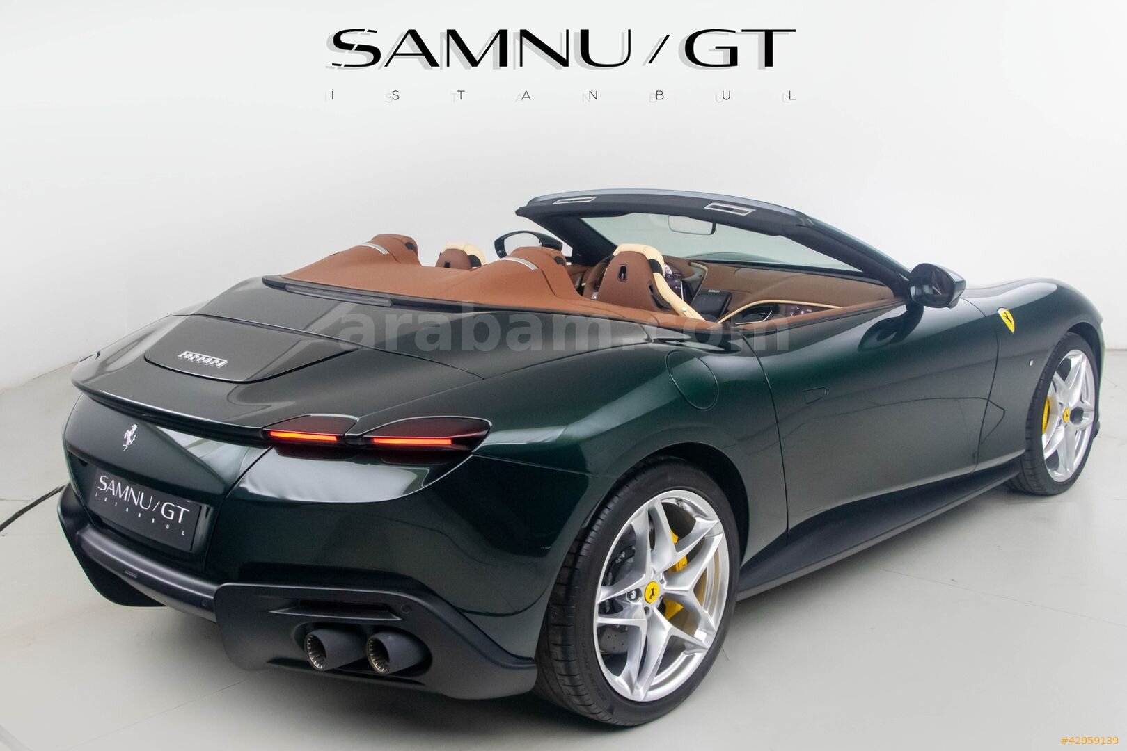 Galeriden Ferrari Roma 3.9 2024 Model İstanbul 0 km Yeşil 5