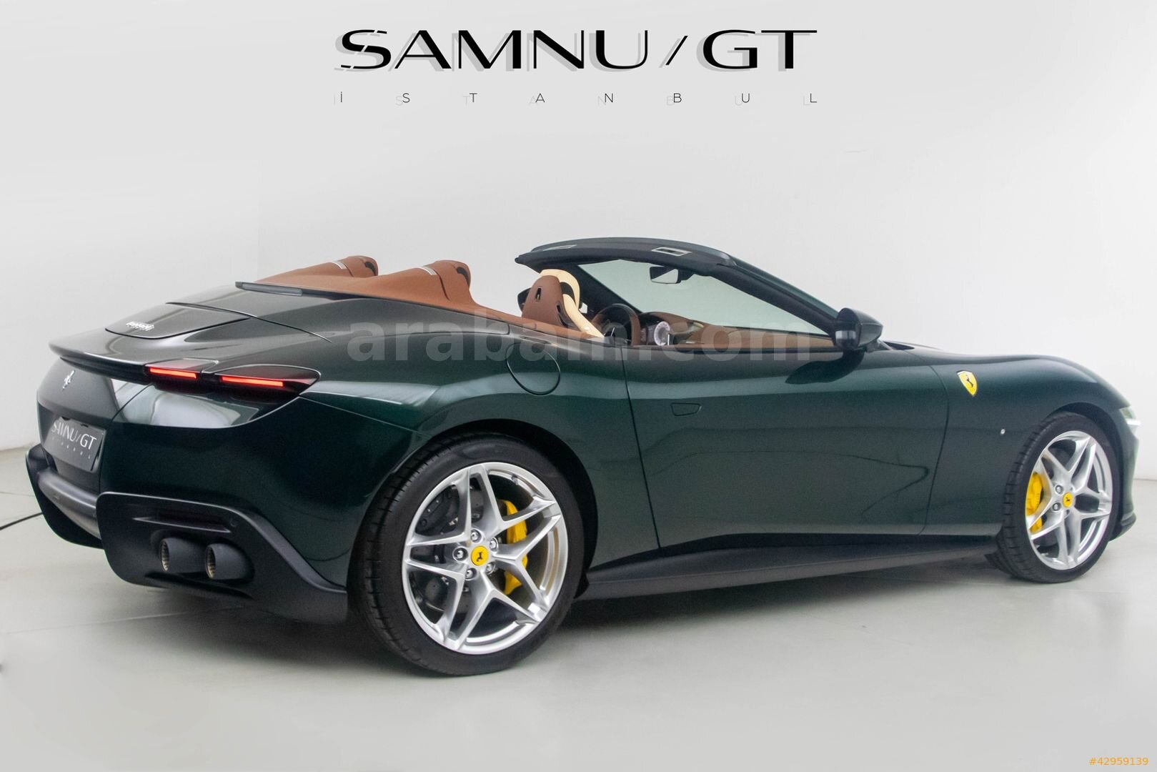 Galeriden Ferrari Roma 3.9 2024 Model İstanbul 0 km Yeşil 6