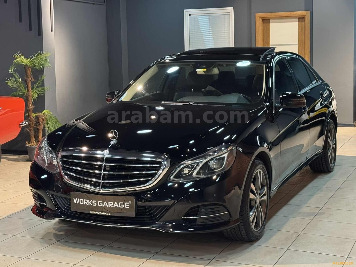 WORKS'dan Mercedes-Benz E250 Makyajlı Kasa Nadir Temizlikte 4