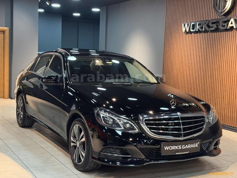 WORKS'dan Mercedes-Benz E250 Makyajlı Kasa Nadir Temizlikte 1