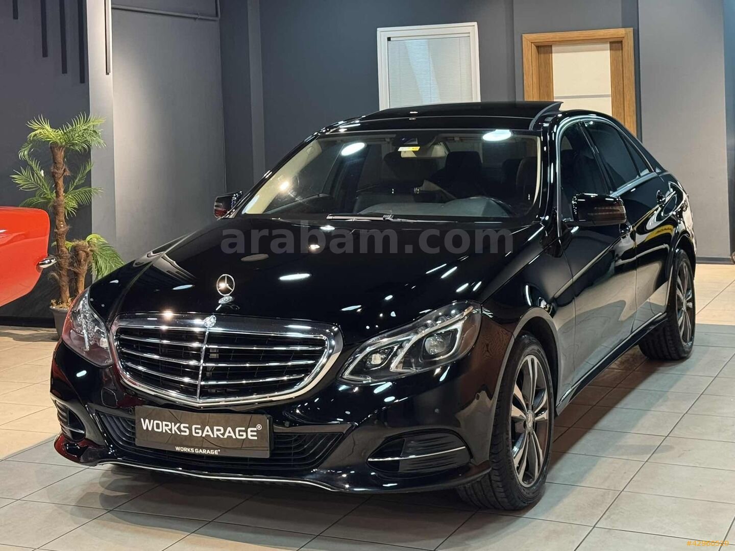 WORKS'dan Mercedes-Benz E250 Makyajlı Kasa Nadir Temizlikte 5