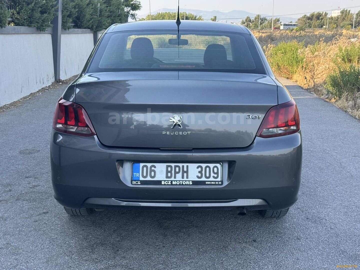 BCZ MOTORS.DAN 2019 PEUGEOT 301 1.5 BLUEHDI ACTİVE 7