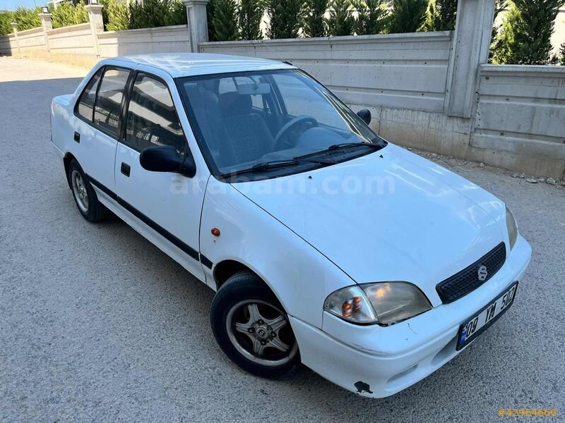 Galeriden Suzuki Swift 1.3 GLX 2000 Model İzmir 89.000 km Beyaz