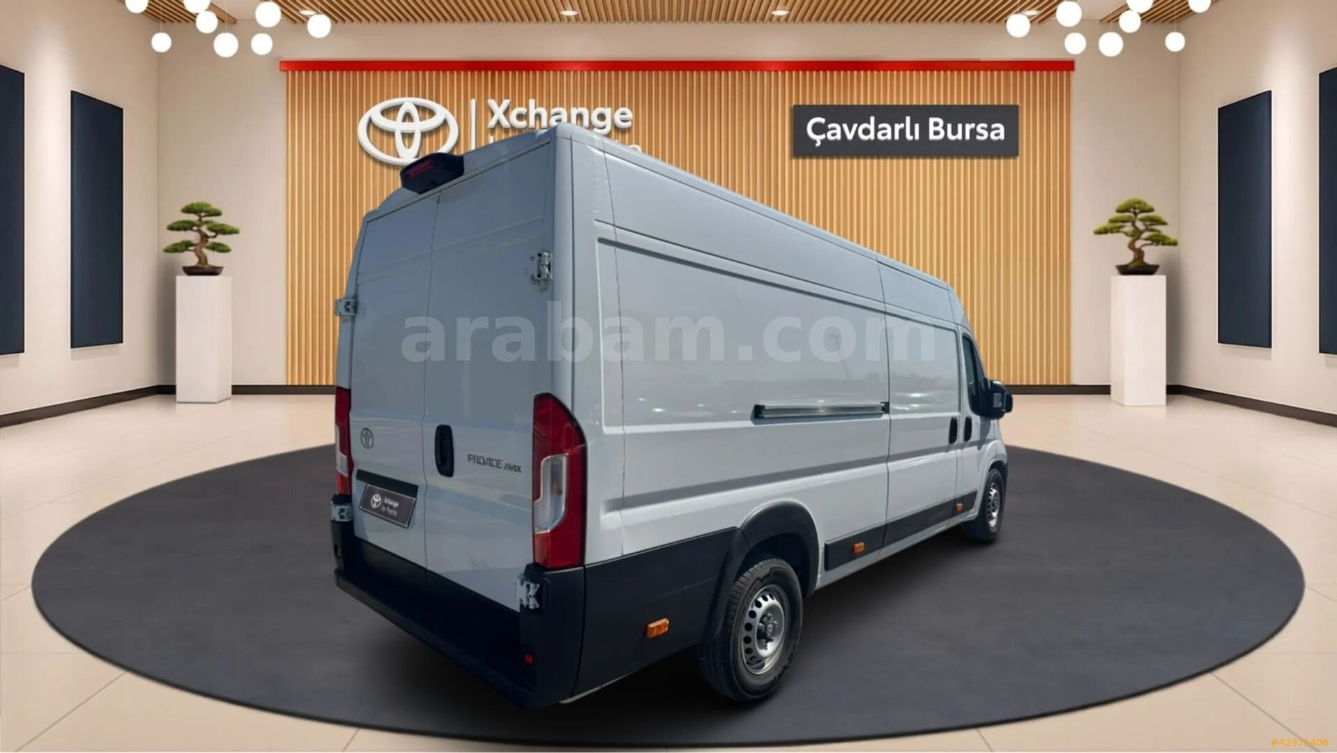 ÇAVDARLI TOYOTA PLAZA'DAN 2025 PROACE MAX 2.2D 15m3 5
