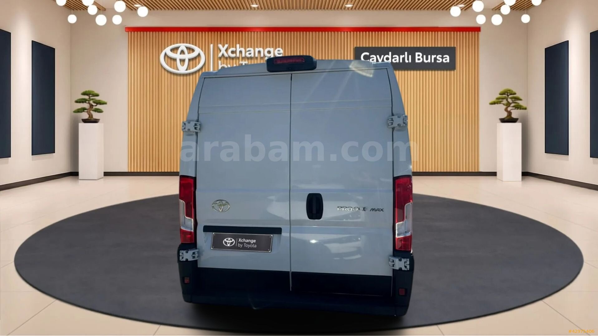 ÇAVDARLI TOYOTA PLAZA'DAN 2025 PROACE MAX 2.2D 15m3 4