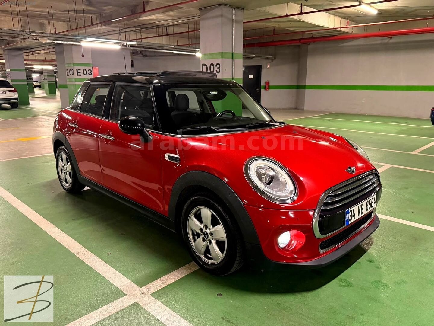 2016 Model HATASIZ İlk Sahip Dizel Otomatik Vites Mini Cooper 3