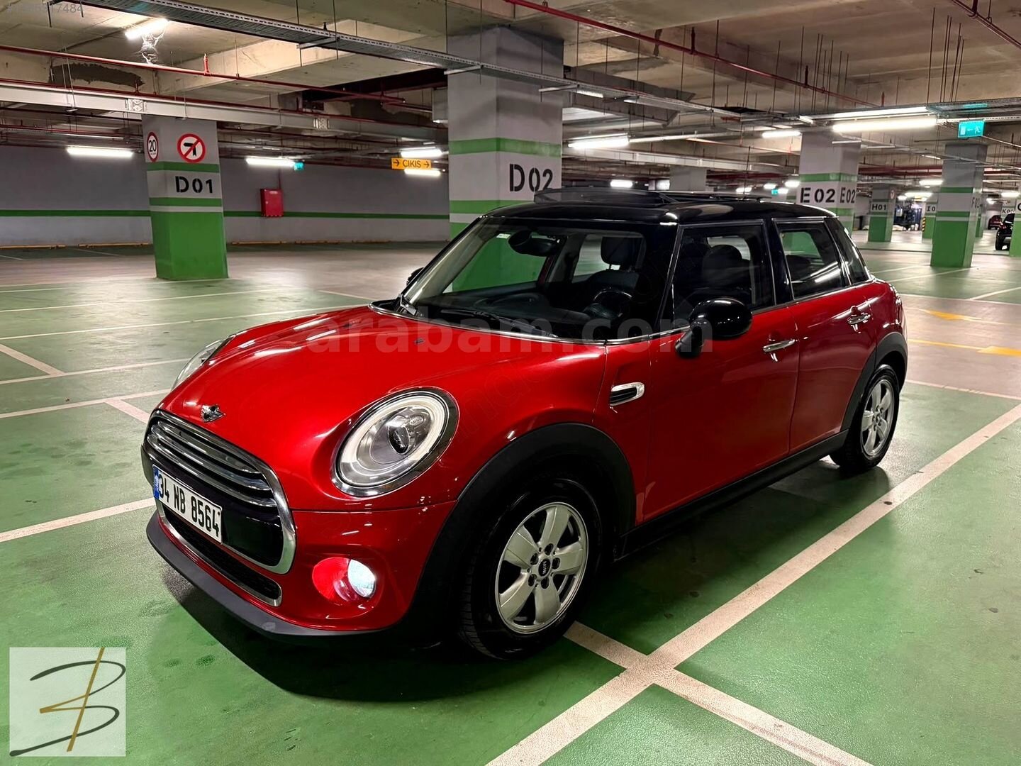 2016 Model HATASIZ İlk Sahip Dizel Otomatik Vites Mini Cooper 2
