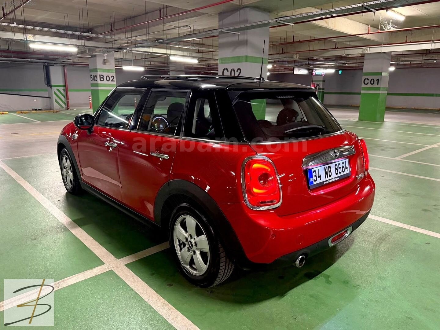 2016 Model HATASIZ İlk Sahip Dizel Otomatik Vites Mini Cooper 6