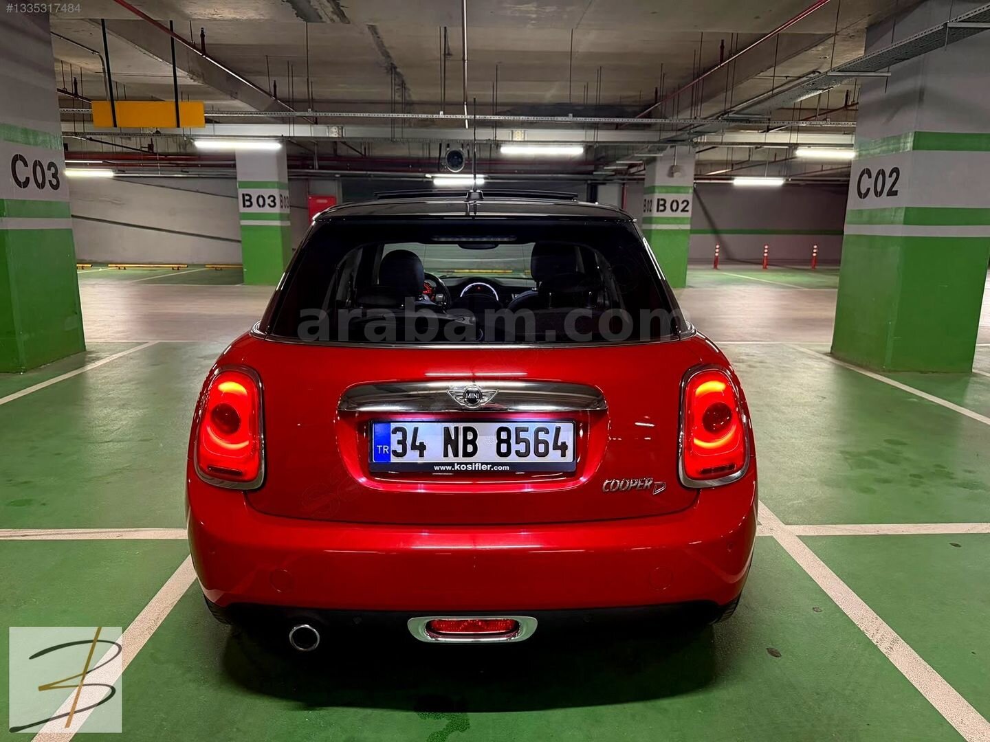 2016 Model HATASIZ İlk Sahip Dizel Otomatik Vites Mini Cooper 7
