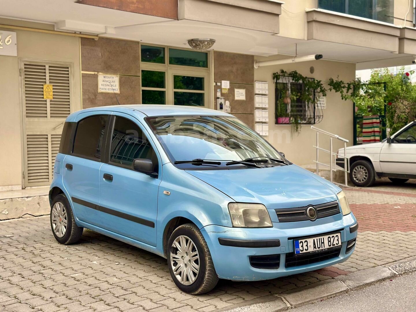 Galeriden Fiat Panda 1.2 Dynamic 2005 Model Mersin 130.000 km Mavi 2