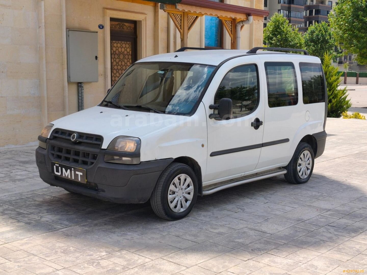 ÜMİT AUTO/FİAT/DOBLO/1 PARCA BOYALI/222.BİN.KM/KLİMALI/ 3