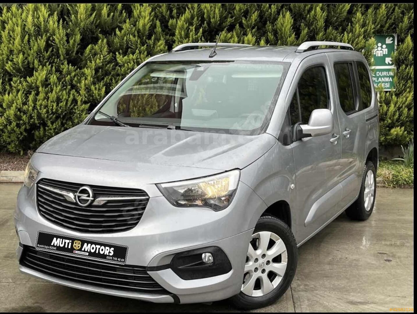 MUTİ MOTORS'TAN 2019 OPEL COMBO DİZEL OTOMATİK 2