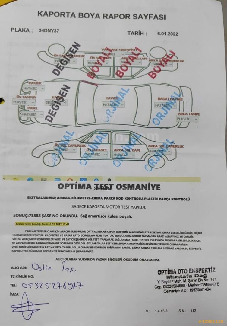 MUTİ MOTORS'TAN 2019 OPEL COMBO DİZEL OTOMATİK 3