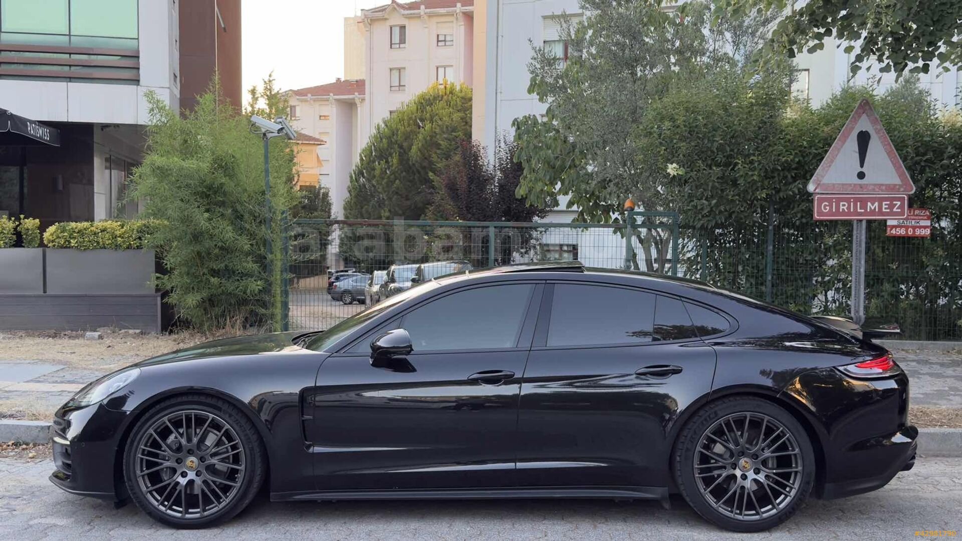 2022 PANAMERA 4 PLATINUM EDİTİON BAYİ ÇIKIŞLI SİYAH İÇİ BORDO 7