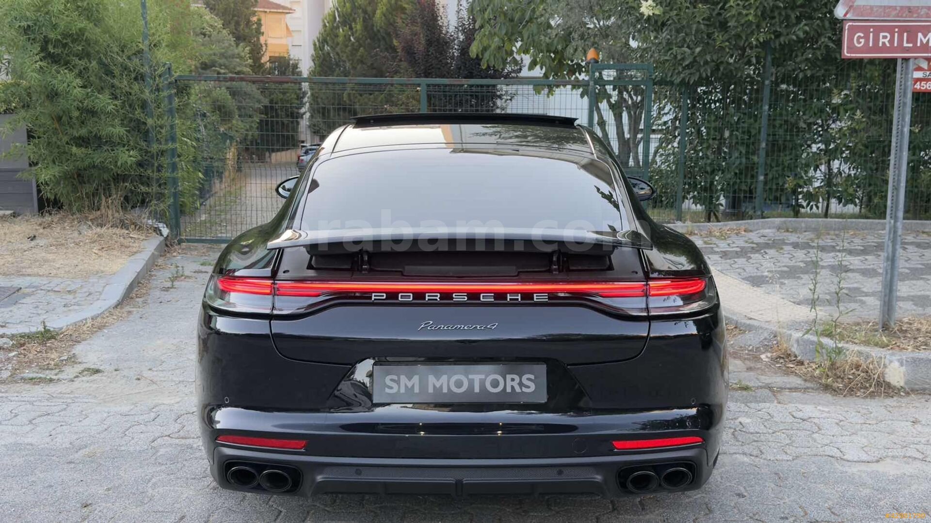 2022 PANAMERA 4 PLATINUM EDİTİON BAYİ ÇIKIŞLI SİYAH İÇİ BORDO 5