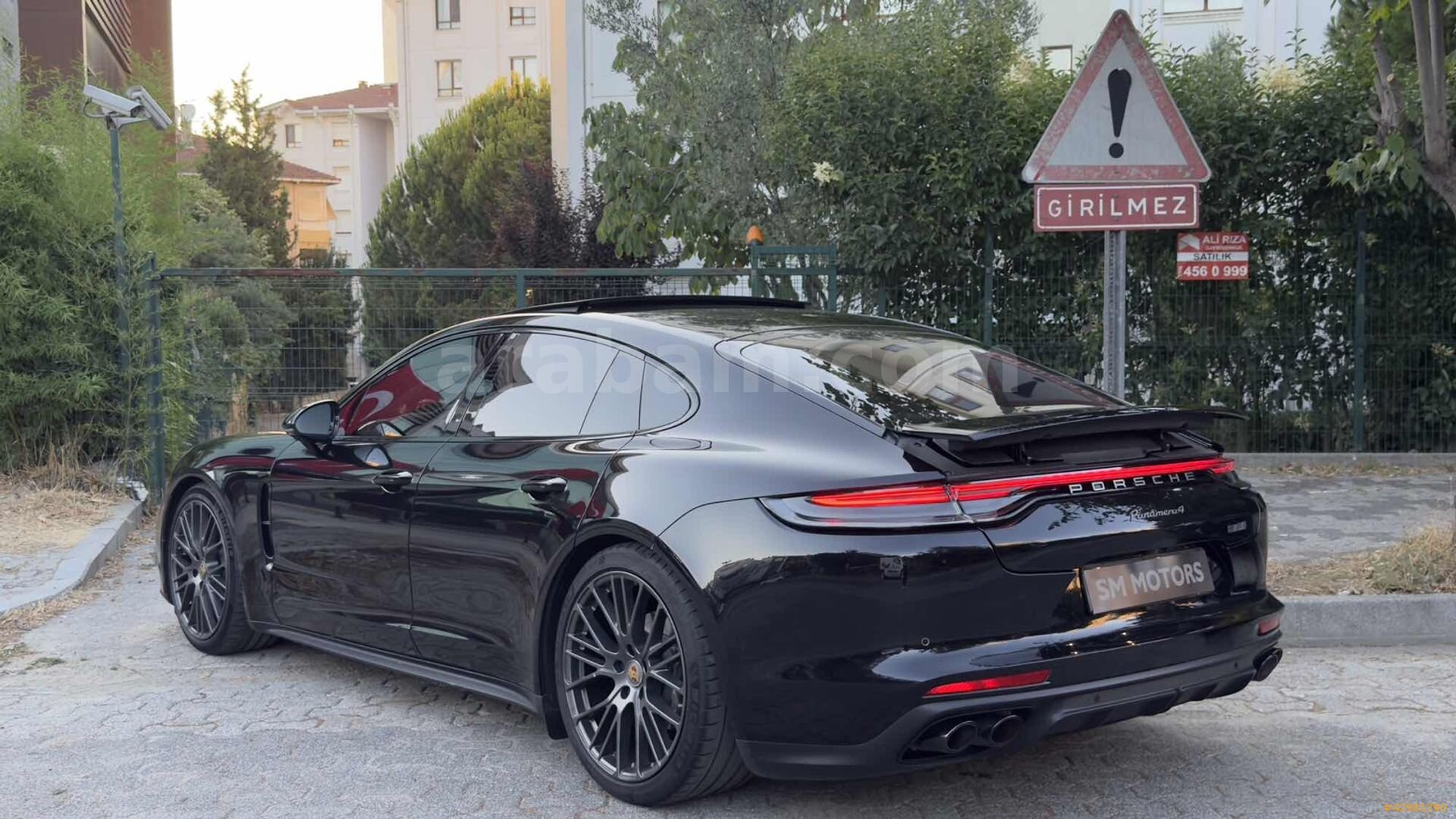 2022 PANAMERA 4 PLATINUM EDİTİON BAYİ ÇIKIŞLI SİYAH İÇİ BORDO 6