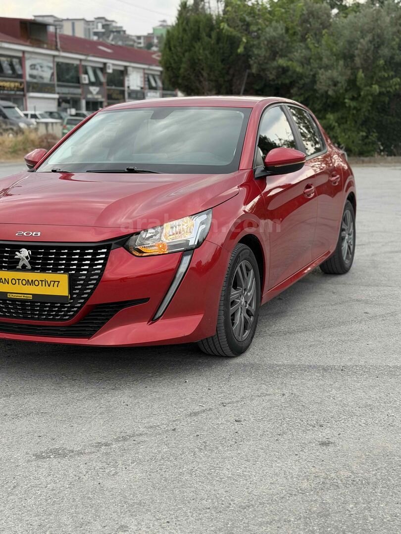 Galeriden Peugeot 208 1.2 PureTech Active 2021 Model Yalova 41.000 km Kırmızı 6