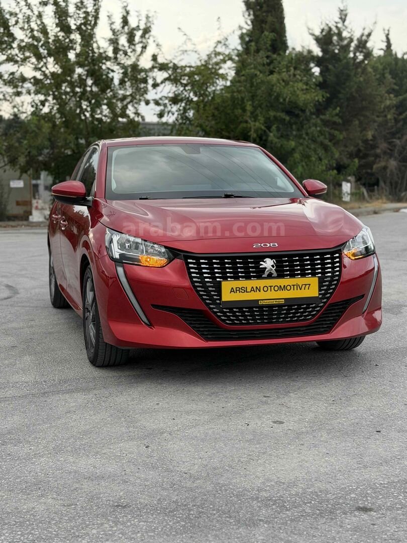 Galeriden Peugeot 208 1.2 PureTech Active 2021 Model Yalova 41.000 km Kırmızı 2