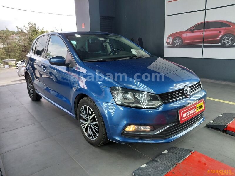 Volkswagen Polo 1.2 TSi Allstar 2016 Model Konya 167.041 km Mavi (metalik)