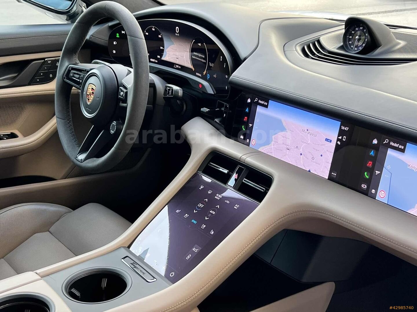 2023 TAYCAN GTS SKY TAVAN+SPORTDESIGN+SOGUTMA GARANTİLİ BAYİİ 4