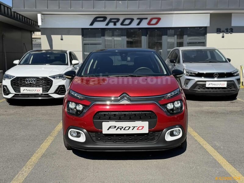 PROTO ' DAN /2021 CİTROEN C3 1.2 FEEL BOLD OTOMATİK/HTSZ-BOYASIZ