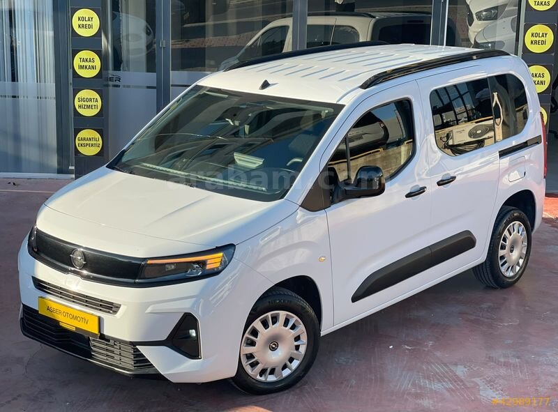345 BİN PEŞİNAT İLE 2025 OPEL COMBO ESSENTİAL 60.000KM HATASIZ