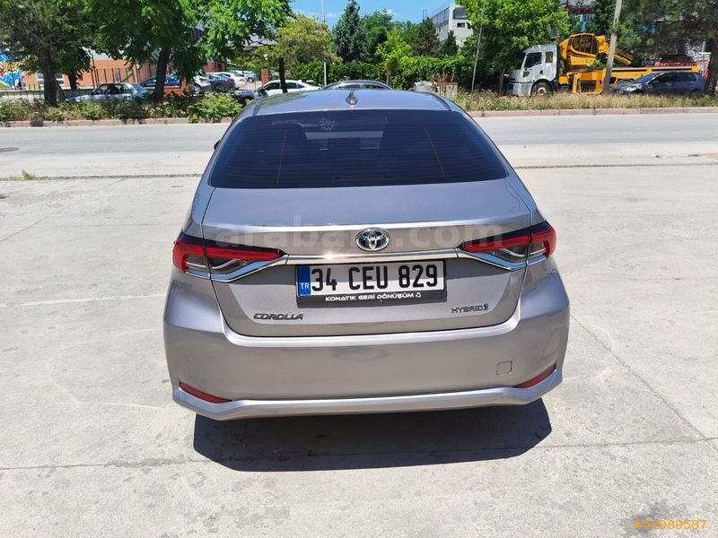 TOYOTA COROLLA HİBRİT 2019 GRİ BOYASIZ DEĞİŞENSİZ TRAMERSİZ
