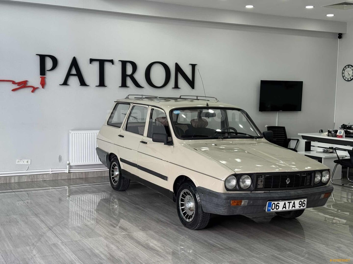 PATRON OTOMOTİV'DEN 06 ATA 96 ÖZEL PLAKA RENAULT TOROS 3