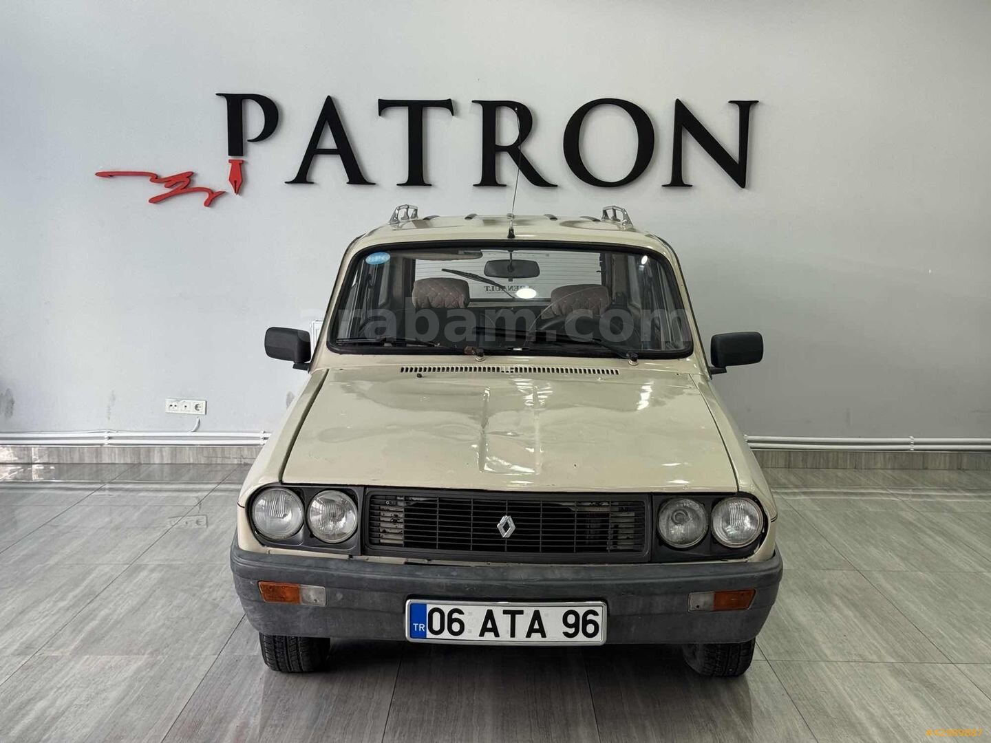 PATRON OTOMOTİV'DEN 06 ATA 96 ÖZEL PLAKA RENAULT TOROS 1