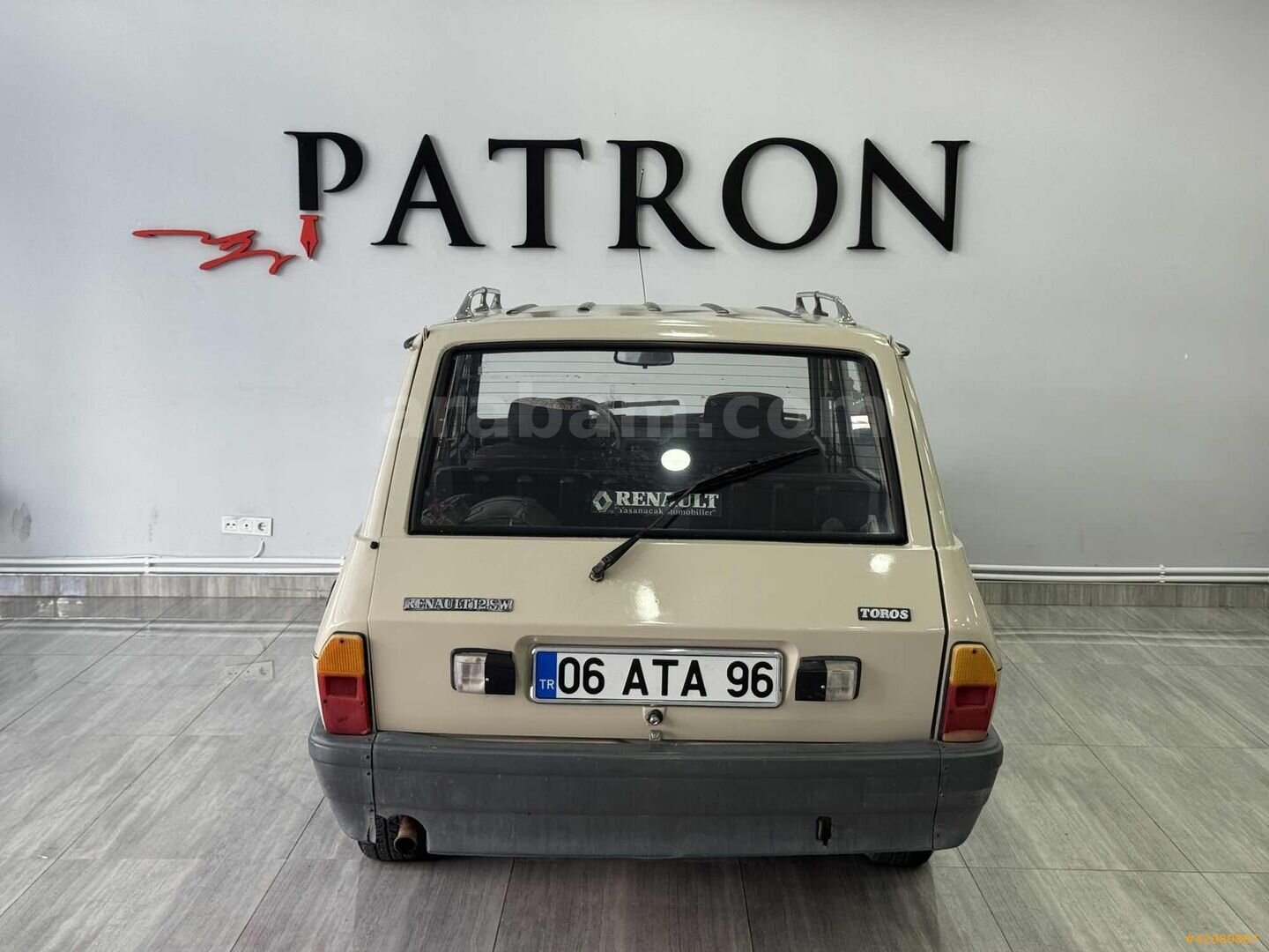 PATRON OTOMOTİV'DEN 06 ATA 96 ÖZEL PLAKA RENAULT TOROS 7