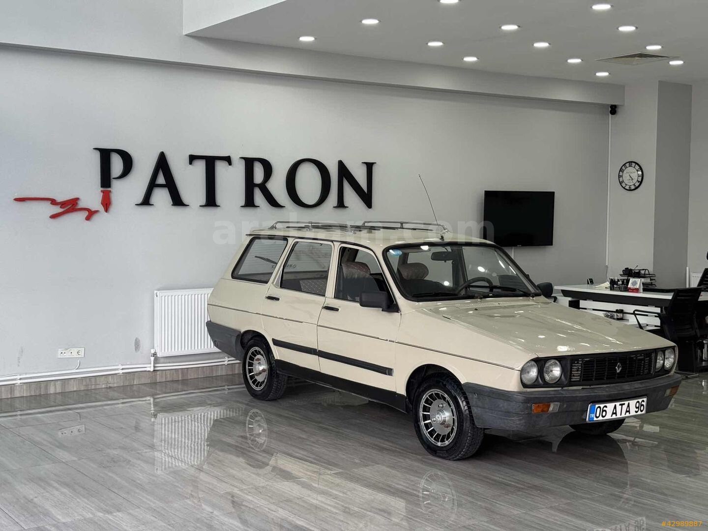 PATRON OTOMOTİV'DEN 06 ATA 96 ÖZEL PLAKA RENAULT TOROS 4