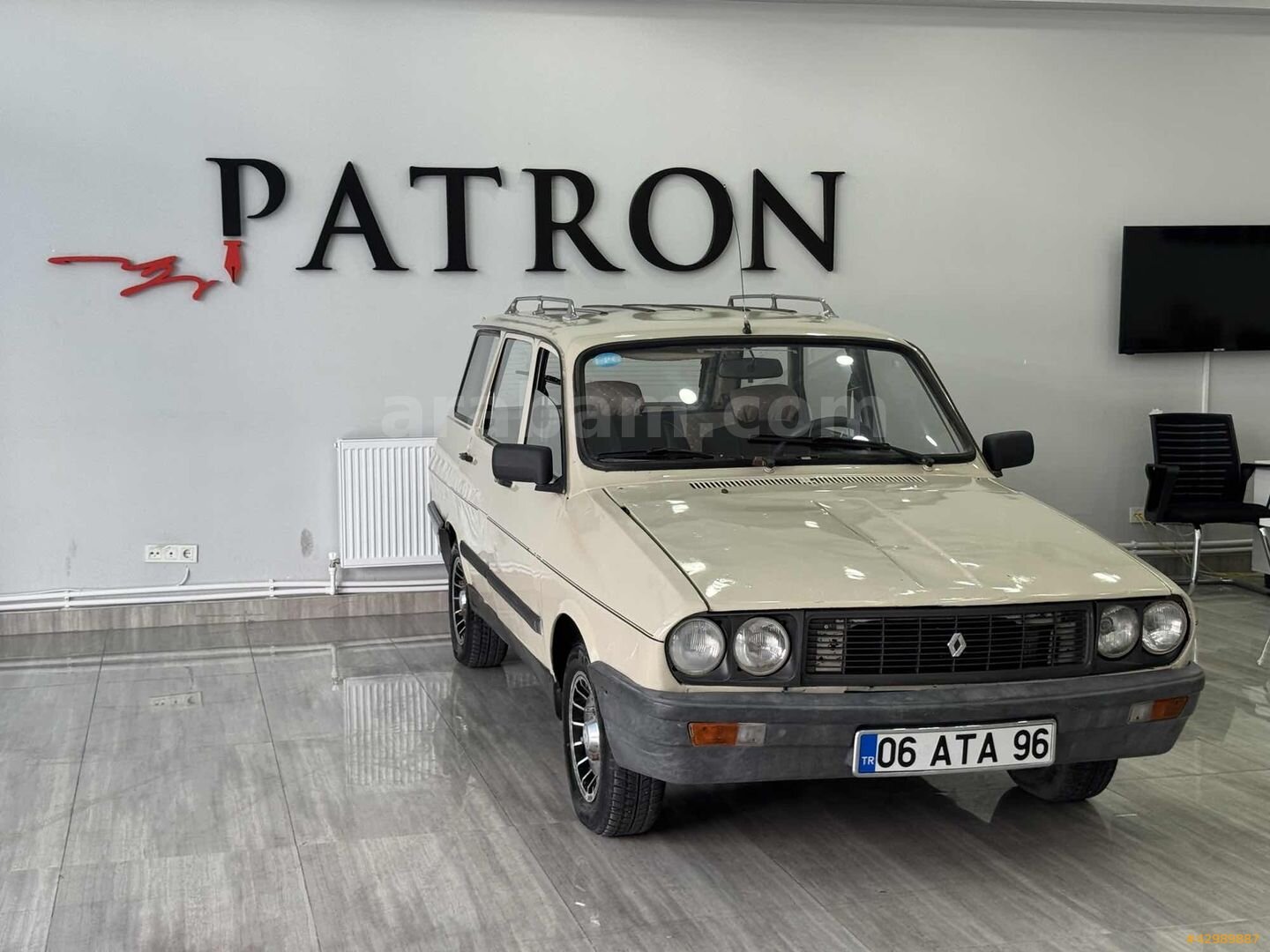 PATRON OTOMOTİV'DEN 06 ATA 96 ÖZEL PLAKA RENAULT TOROS 2