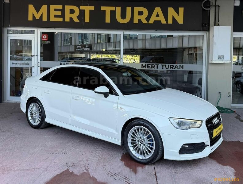 MERT TURANDAN 2014 AUDİ A3 1.6 TDİ CAM TAV RECARO KOLTUK HATASIZ