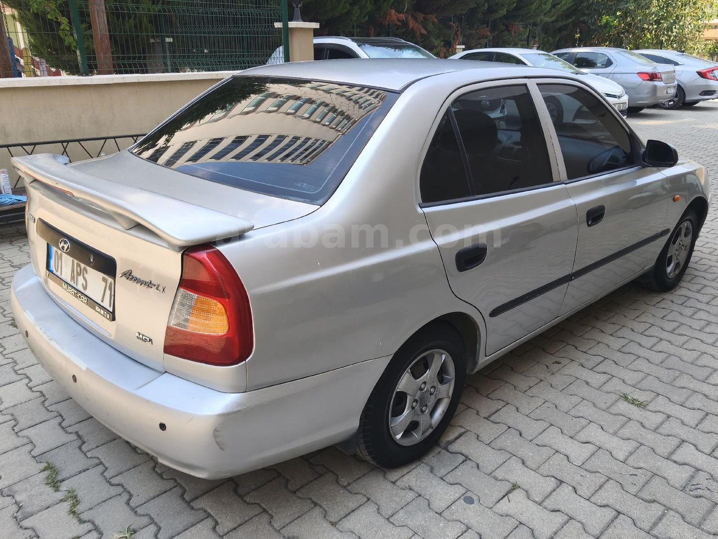 2001 HYUNDAİ ACCENT 170 BİNDE 1.3 LX HD KLM TAVANDA SOLUK YOK 5
