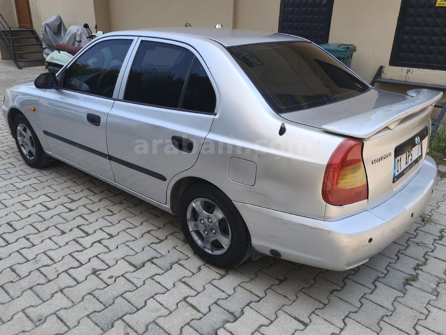 2001 HYUNDAİ ACCENT 170 BİNDE 1.3 LX HD KLM TAVANDA SOLUK YOK 4