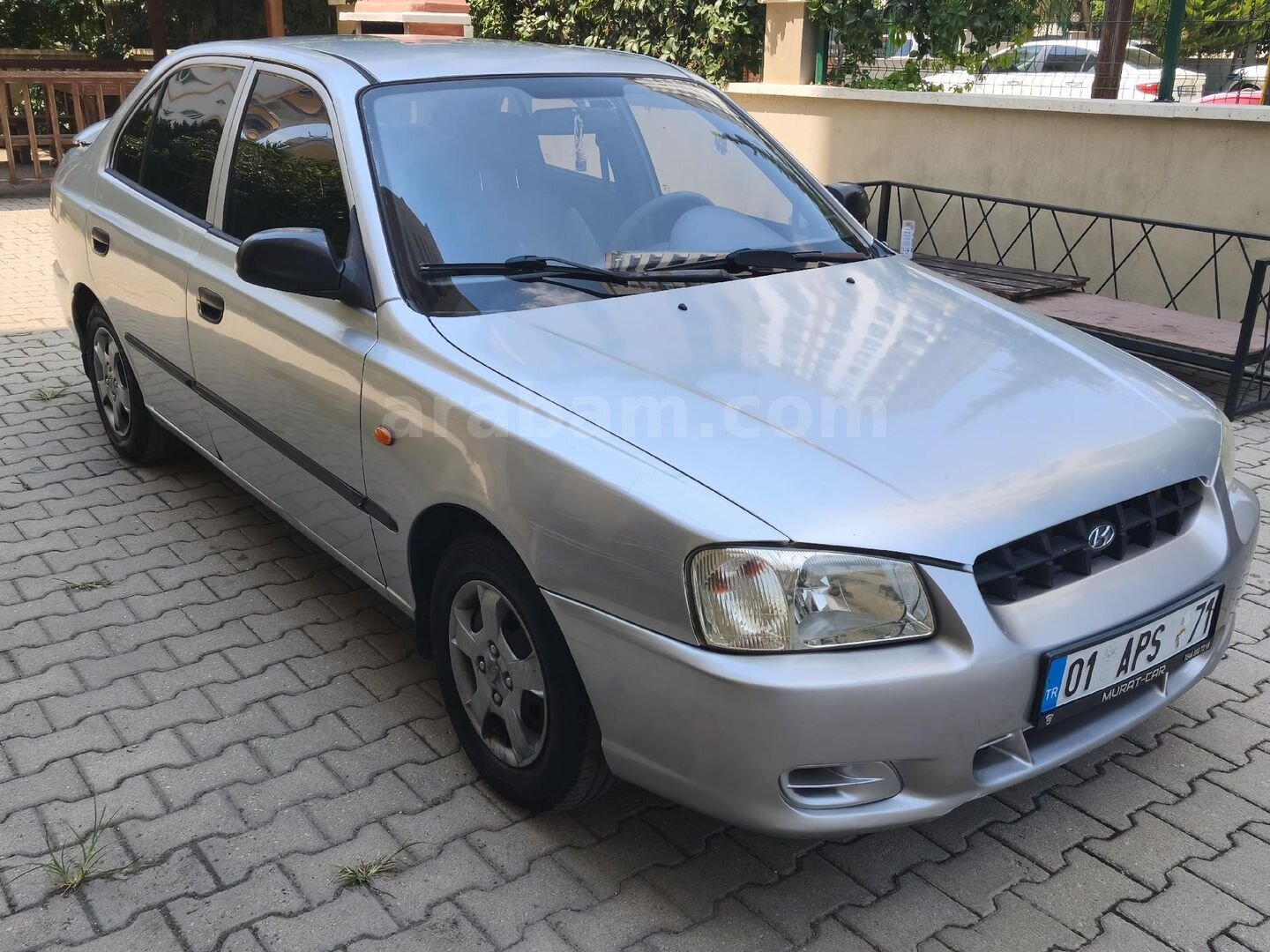 2001 HYUNDAİ ACCENT 170 BİNDE 1.3 LX HD KLM TAVANDA SOLUK YOK 6