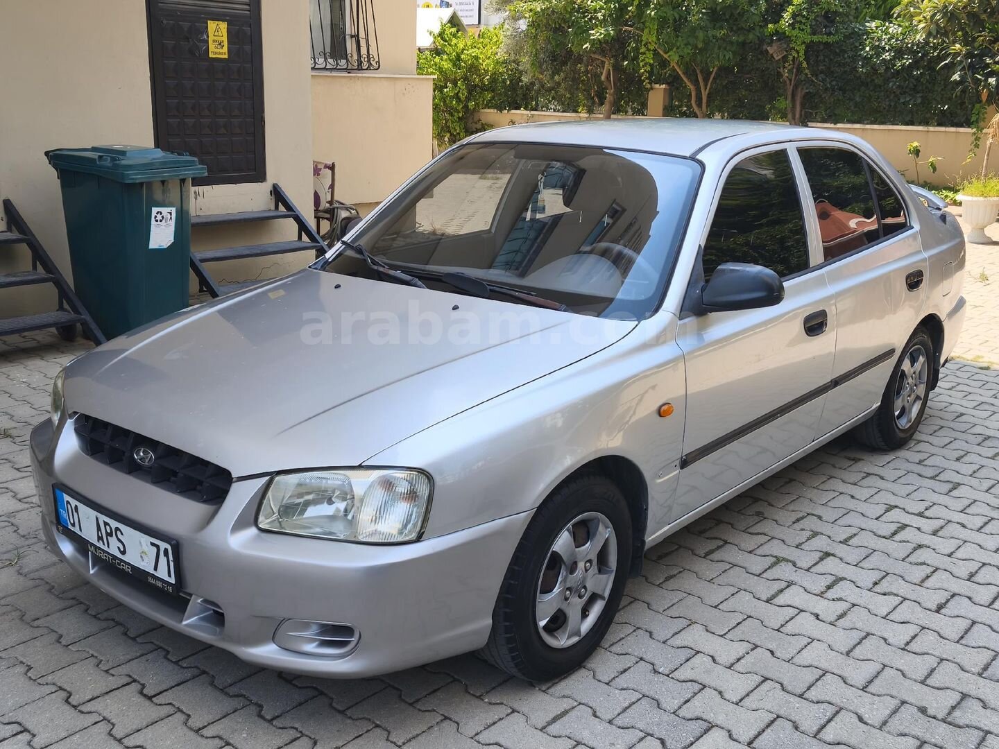 2001 HYUNDAİ ACCENT 170 BİNDE 1.3 LX HD KLM TAVANDA SOLUK YOK 7
