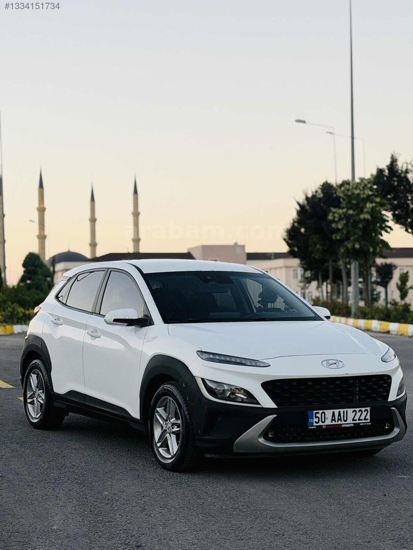 Galeriden Hyundai Kona 1.0 T-GDI Style 2021 Model Nevşehir 50.400 km Beyaz 6