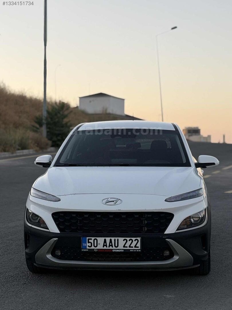 Galeriden Hyundai Kona 1.0 T-GDI Style 2021 Model Nevşehir 50.400 km Beyaz 7