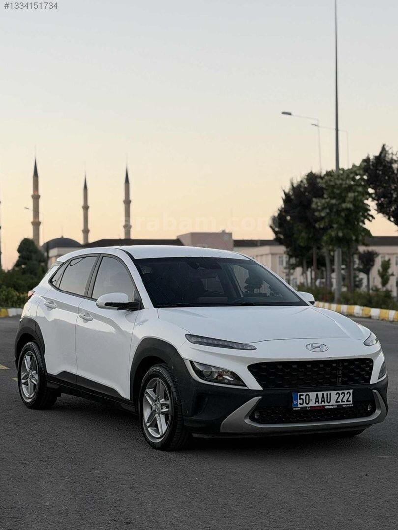 Galeriden Hyundai Kona 1.0 T-GDI Style 2021 Model Nevşehir 50.400 km Beyaz 5