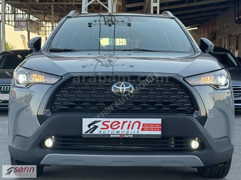 SERİN AUTO 2024 COROLLA CROSS 1.8 HYBRİD FLAME X/HATASIZ/BOYASIZ