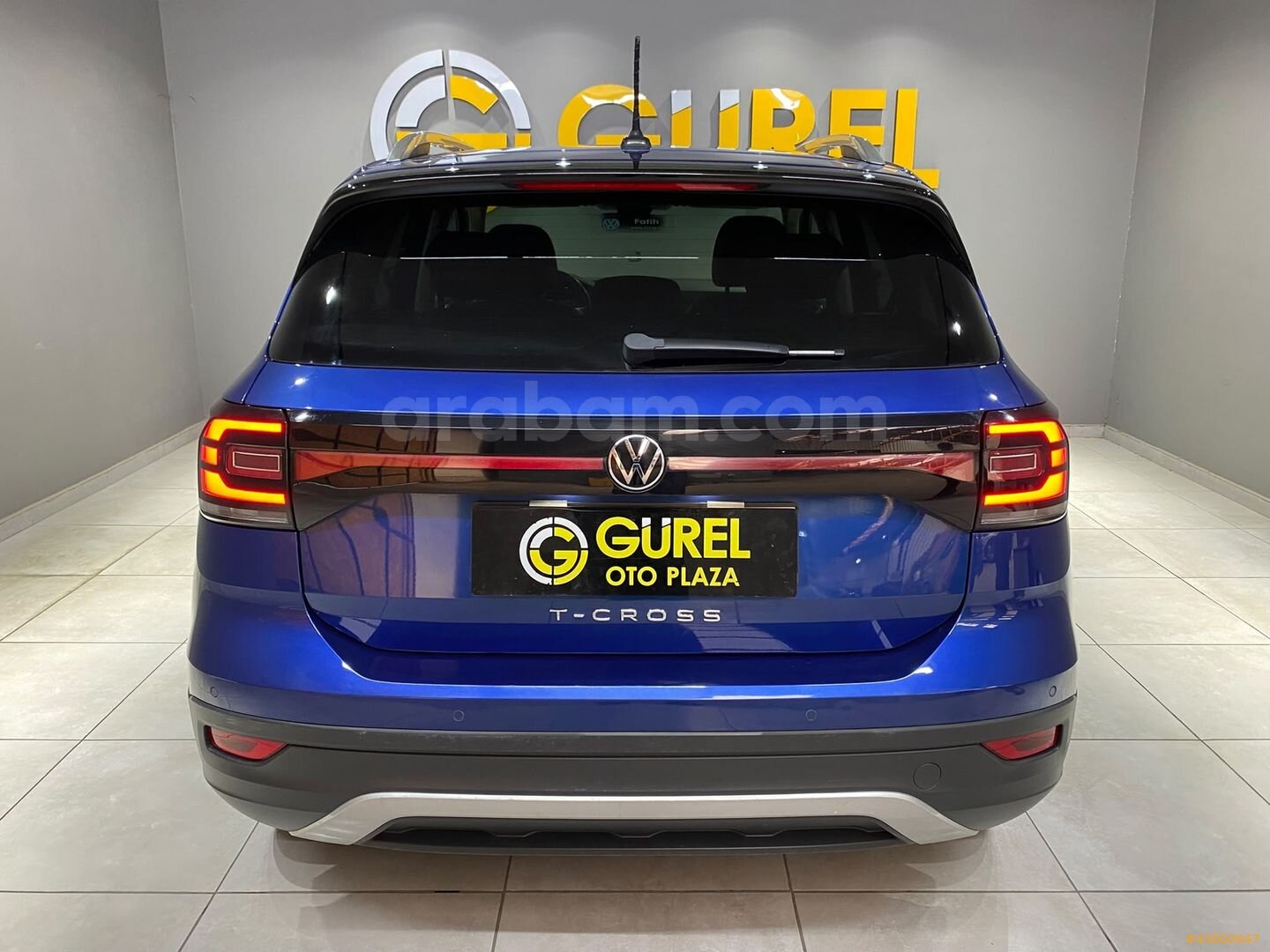 Galeriden Volkswagen T-Cross 1.0 TSI Style 2022 Model İzmir 51.947 km Mavi 5