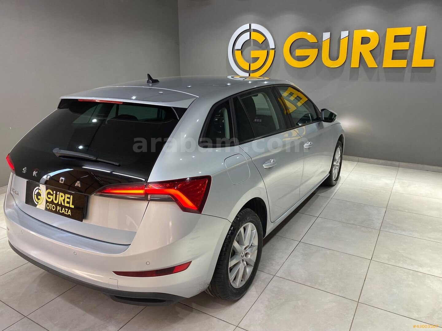"GÜREL OTO"ORİJİNAL 2021 SCALA 1.0TSI PREMIUM DSG 114.415 KM 6