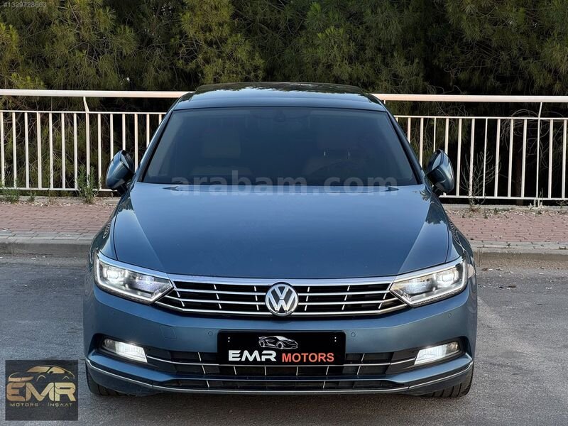 EMR MOTORS'TAN -Passat 2016 BEJ-HAYALET-ÇİFT NAVİ-DEĞİŞENSİZ-