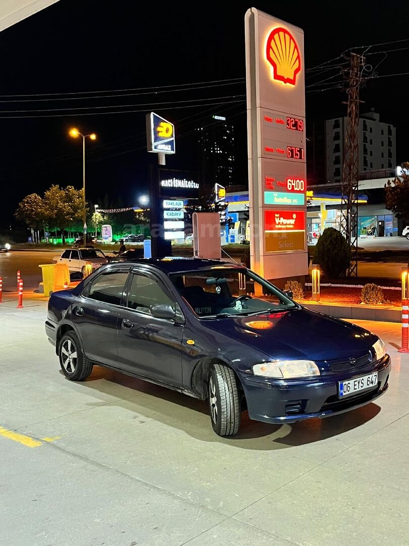 Sahibinden Mazda 323 1.8 Familia 1997 Model Ankara 370.000 km Mavi 4
